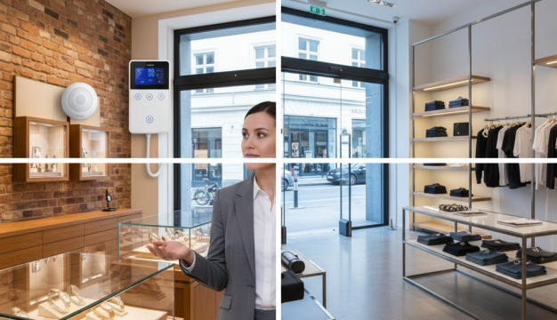 Alarme sans fil vs Vidéosurveillance IP : quel système choisir pour votre commerce ?