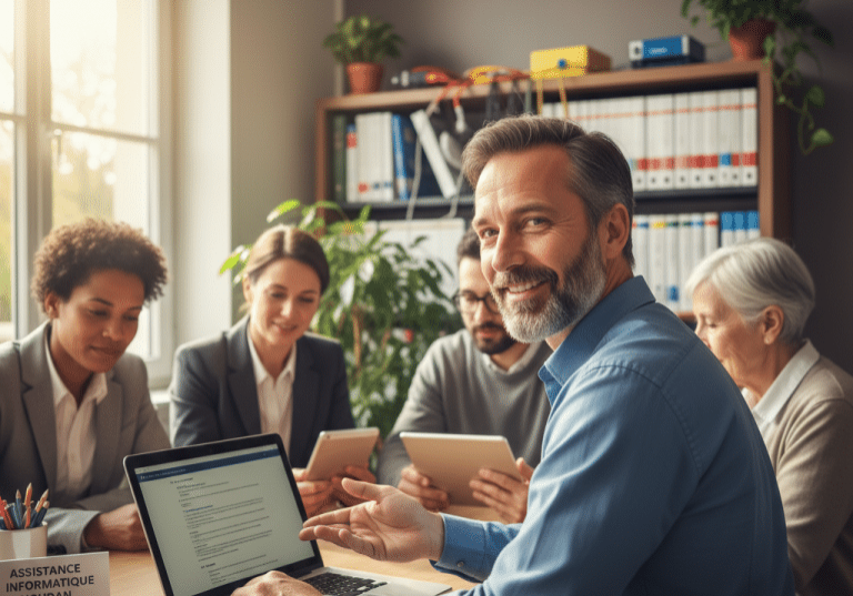 Votre expert en informatique à Houdan : accompagnement complet pour professionnels et particuliers