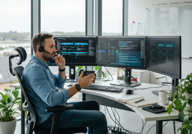 Votre expert en informatique à Les Mureaux : solutions complètes pour professionnels et particuliers