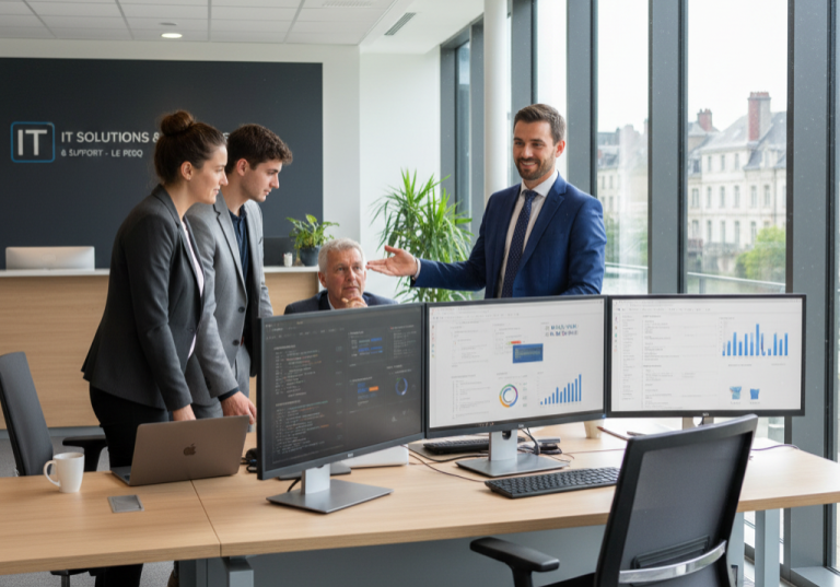 Votre partenaire informatique Le Pecq : solutions complètes pour entreprises et particuliers