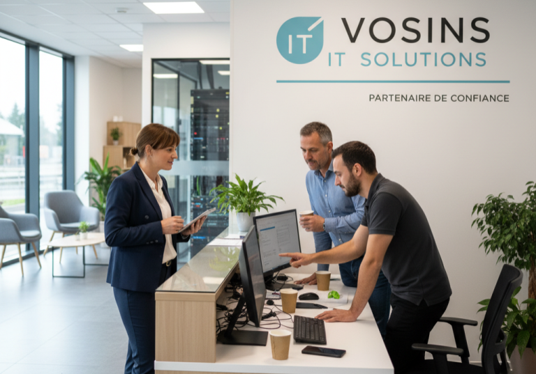 Votre partenaire informatique à Voisins-le-Bretonneux : solutions complètes pour professionnels et particuliers