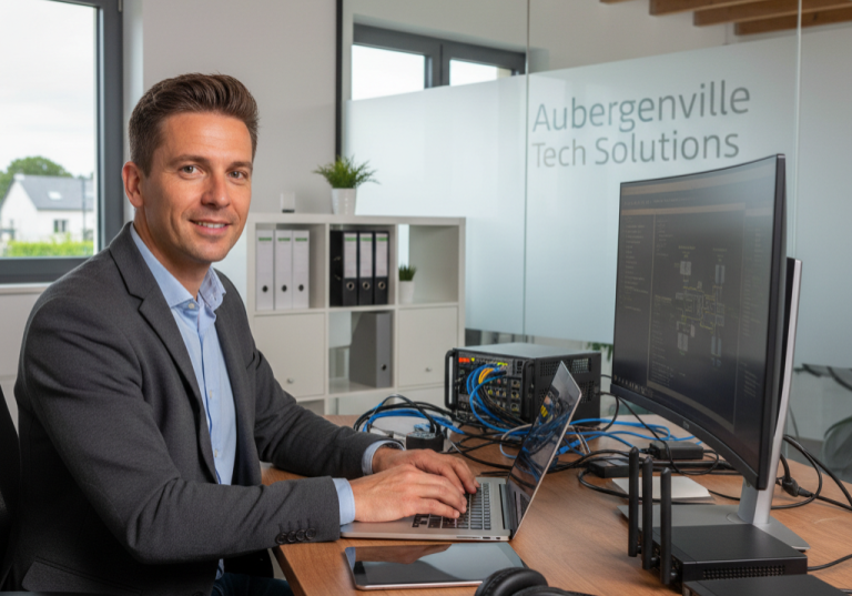 Votre expert informatique Aubergenville : services et solutions IT sur mesure