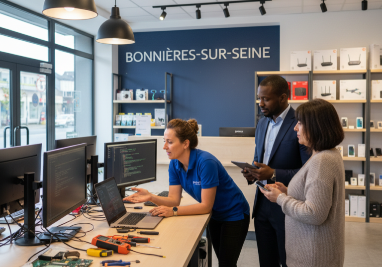 Votre partenaire informatique Bonnières-sur-Seine : solutions complètes pour professionnels et particuliers