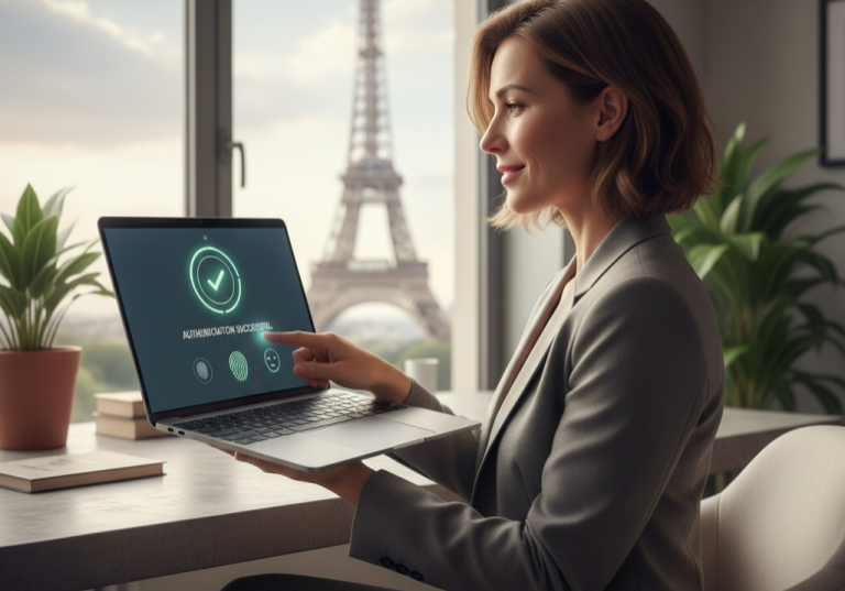 Authentification sans mot de passe et biométrie : l'avenir de la sécurité informatique pour les TPE parisiennes