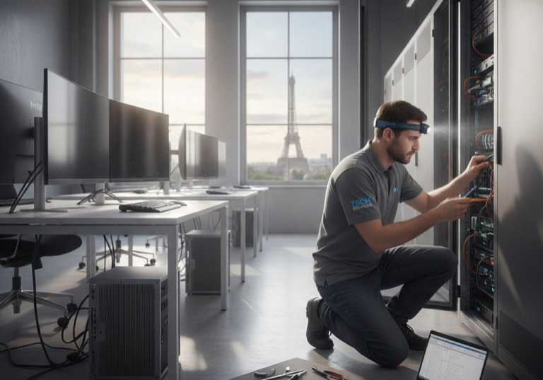 Maintenance parc informatique Paris : optimiser la longévité de vos équipements professionnels