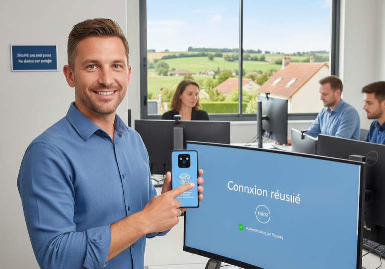 Passkeys et FIDO2 : pourquoi abandonner les mots de passe dans votre TPE des Yvelines en 2026