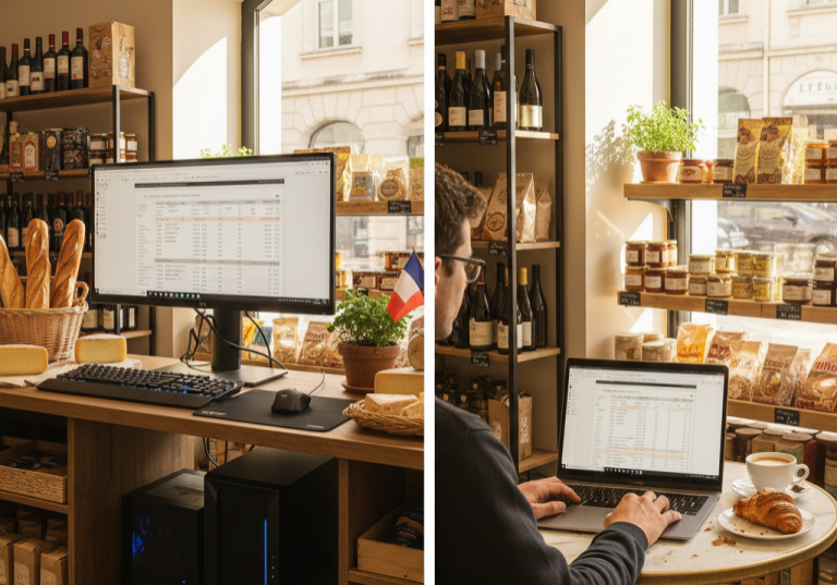 PC fixe vs Ordinateur portable : quel matériel informatique professionnel choisir pour votre commerce de proximité dans le Val-d'Oise ?